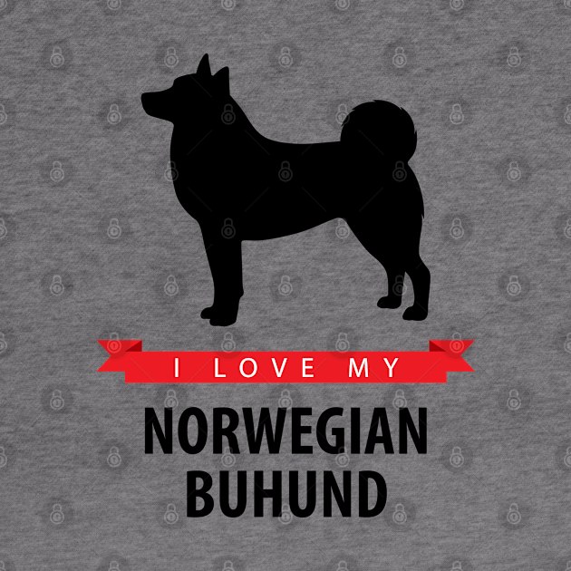 I Love My Norwegian Buhund by millersye